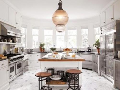 Кухня с эркером дизайн. Дизайн кухни с эркером 36