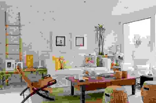 Кирпич Белый стена. Кирпичная стена в интерьере кухни – 40 примеров удачных сочетаний 14