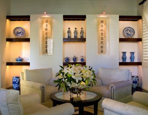 Настенные споты в интерьере. Зональное свечение