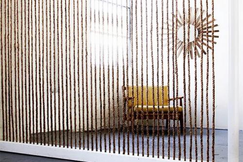 Канаты в интерьере. Обзор идей для украшения интерьера канатами и веревками 01 Канаты в интерьере. Обзор идей для украшения интерьера канатами и веревками 01