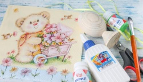 Деревянные яйца пасхальные. Декупаж деревянных яиц на Пасху