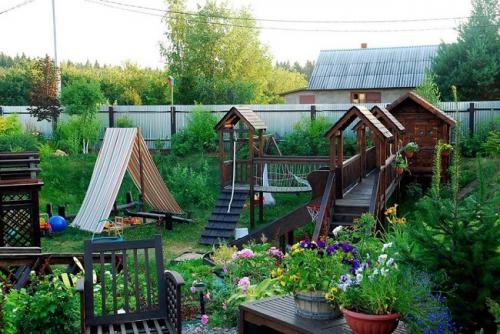 Ландшафтный дизайн. Разбивка участка на зоны