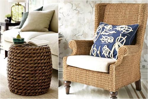 Канаты в интерьере. Обзор идей для украшения интерьера канатами и веревками 14 Канаты в интерьере. Обзор идей для украшения интерьера канатами и веревками 14