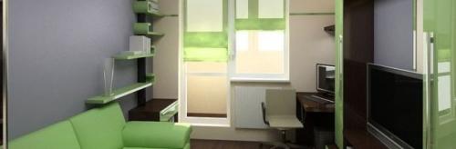 Как сделать перестановку в зале. Варианты расстановки мебели в однокомнатной квартире (с фото и планом) 04