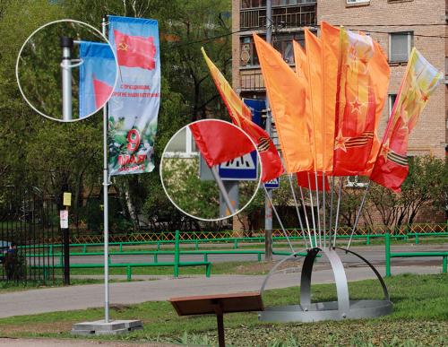 Как закрепить флаг на тросе. Способы крепления флагов