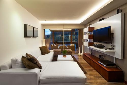 Как расставить мебель в узком зале. Как расставить мебель в прямоугольной гостиной?