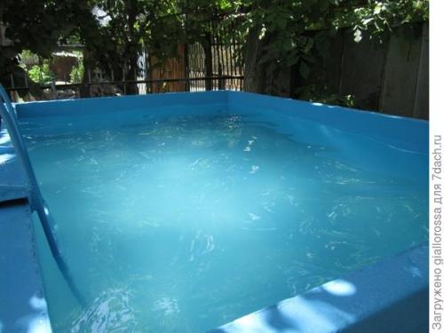 Железный бассейн своими руками. Реконструкция железного бассейна