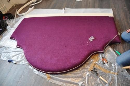 Декор изголовья кровати своими руками. Изголовье кровати своими руками 09