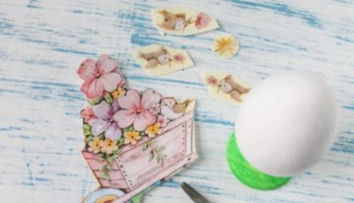 Деревянные яйца пасхальные. Декупаж деревянных яиц на Пасху