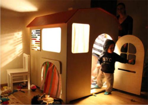 Как сделать домик для детей в домашних условиях. Положительные стороны создания домика для ребенка