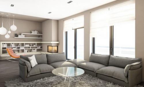 Серо бежевый цвет сочетание в интерьере. Как красиво сочетать бежевый и серый в интерьере?