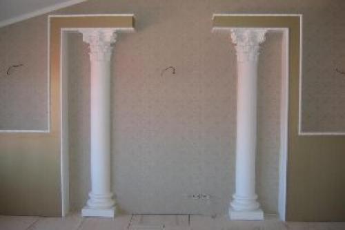 Как сделать колонну из пенопласта своими руками. Как сделать декоративные колонны своими руками