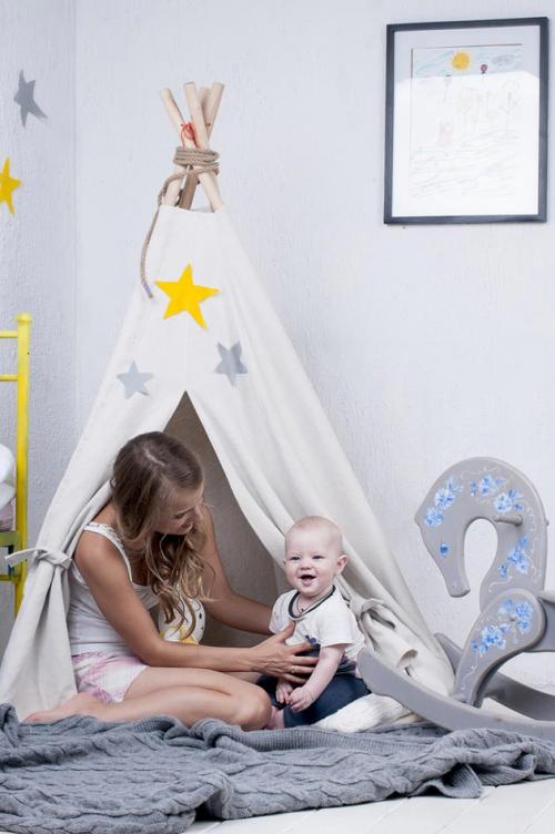 Как построить домик для детей из подручных материалов. Как сделать детский домик в квартире или на улице