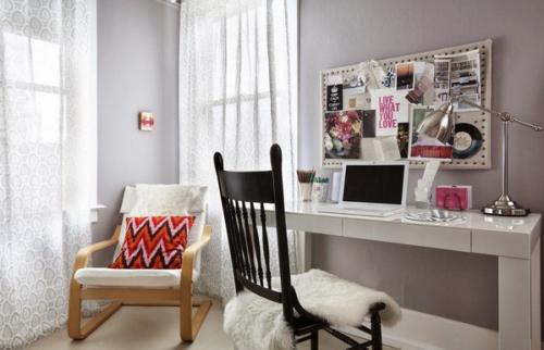 Что повесить на стену в рабочем кабинете. Доской для заметок