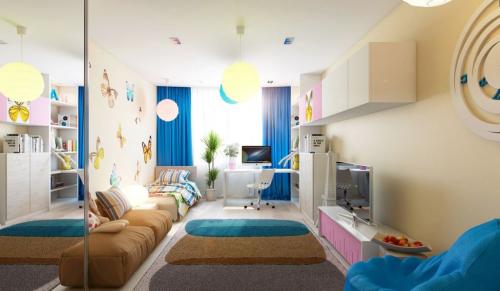 Освещение в комнате школьника. Правила и варианты организации освещения в детской комнате