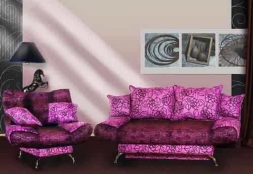 Малиновый цвет в интерьере. Малиновый цвет 03
