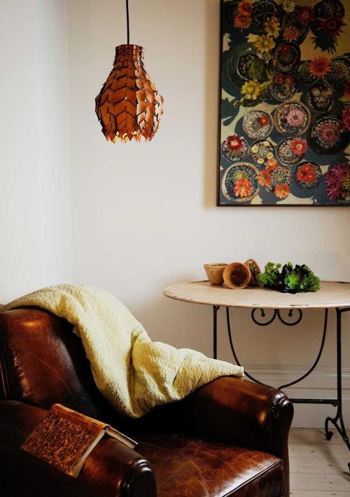 Декор старого торшера. Интересные идеи декора абажура своими руками