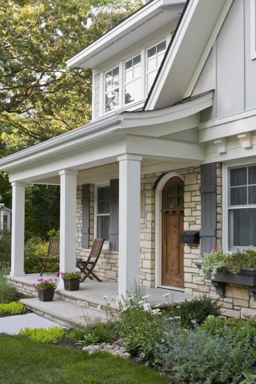 Фасад дома до и после. До и после: переделка фасада в европейском стиле