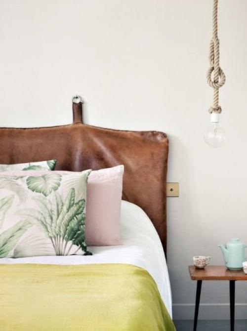 Декор изголовья кровати. 8 оригинальных идей для замены изголовья Вашей кровати.
