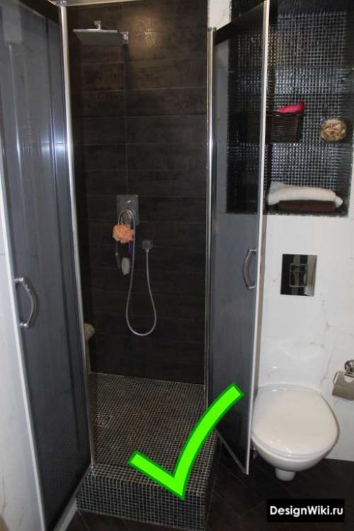 В спальне душевая. Нюансы дизайна 06