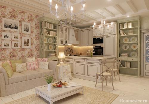 Дизайн частного дома внутри. Прованс — французская классика