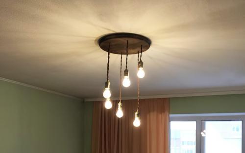 Деревянные люстры под старину своими руками. Светильники из дерева своими руками