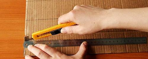 Имитация кирпича своими руками. Декор интерьера. Стены под кирпич своими руками из картонных коробок.