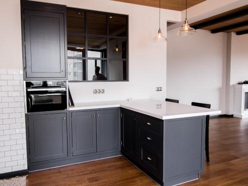 Кухня в английском стиле. Наш проект – Кухня в английском стиле с двойной рамкой