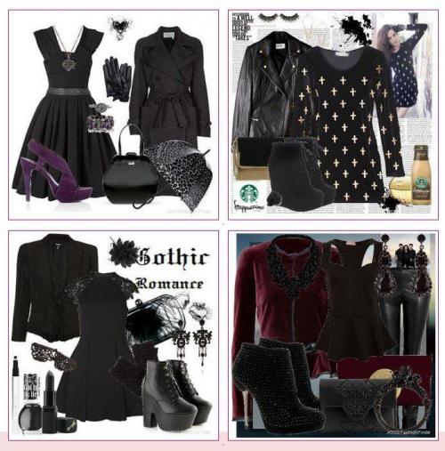Современный готический стиль в одежде. Современные направления готического стиля одежды
