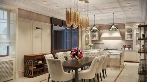 Французский интерьер кухни. Особенности интерьера кухни в стиле Франции