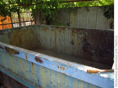 Железный бассейн своими руками. Реконструкция железного бассейна