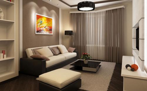 Проект 1 комнатной квартиры 40 кв м. Дизайн однокомнатной квартиры площадью 40 кв.м: примеры оформления интерьера 10