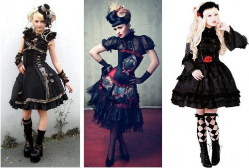 Современный готический стиль в одежде. Современные направления готического стиля одежды