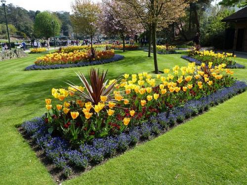 Клумбы геометрической формы