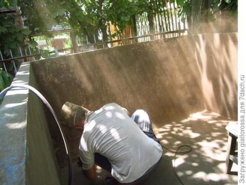 Железный бассейн своими руками. Реконструкция железного бассейна