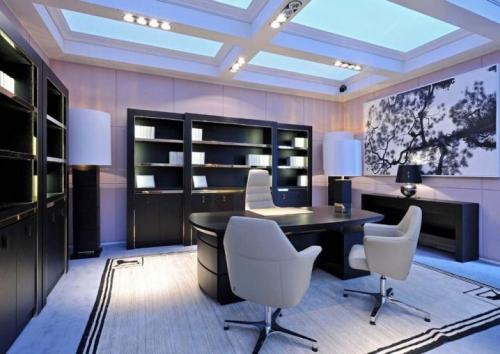 Обои для кабинета в квартире. Особенности 04