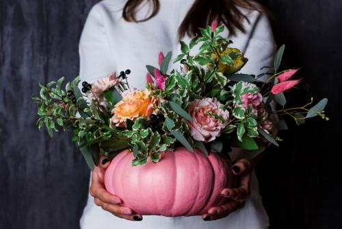 Из тыквы сделать вазу. Как из тыквы сделать вазу