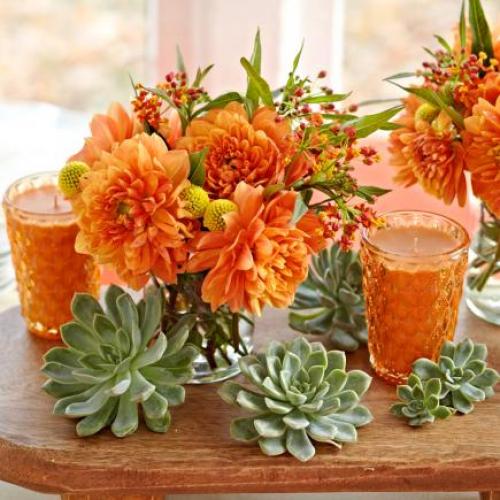 Осенняя композиция из тыквы. 50 осенних проектов