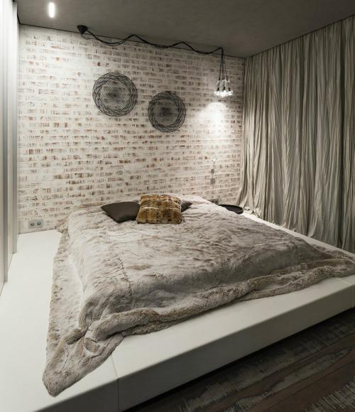 Спальня для молодоженов в стиле Лофт. Спальня в стиле Лофт — Незамысловатый стиль современного интерьера на 63 фото