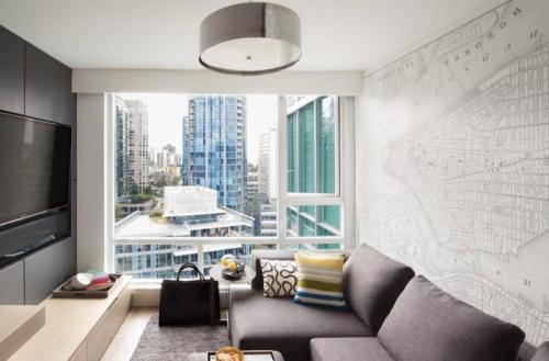 Интерьер большой комнаты в квартире. Стили интерьера для маленькой гостиной