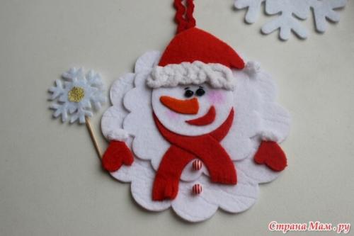 Новогодние игрушки из ткани. Елочные игрушки из ткани своими руками 15