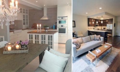 Студия гостиная кухня. Как зонировать пространство