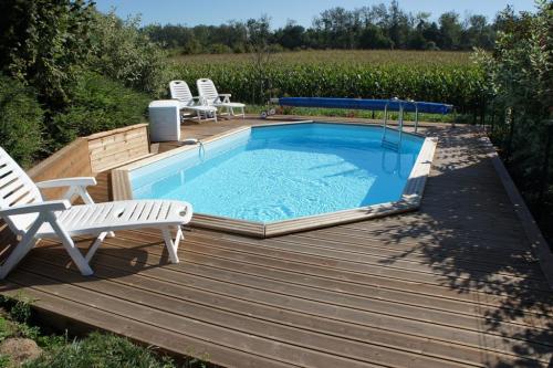 Каркасный бассейн во дворе. Виды открытых бассейнов