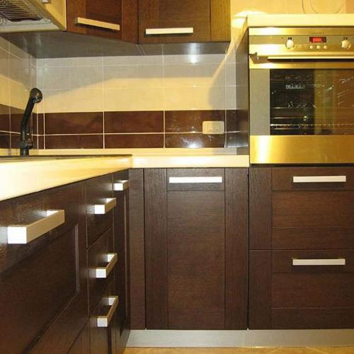 Кухни цвет фасада. Кухонные фасады: разновидности и примеры дизайна 26