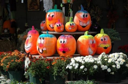 Композиции из тыквы своими руками. Поделки из тыквы на выставку в школу