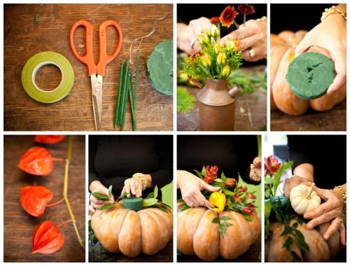 Букет в тыкве своими руками. Букет в тыкве: Идеи и мастер-класс