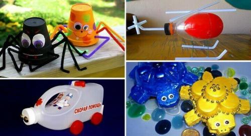 Поделки своими руками из подручных материалов для школы. Поделки из бросового материала своими руками