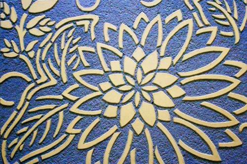 Сграффито в интерьере. Рисунки из штукатурки в технике Сграффито