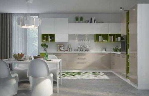 Кухня с яркими акцентами. Кухня с ярким акцентом: современные идеи на 70 реальных фото 07