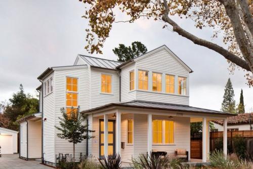 Цвет фасада дома с коричневой крышей. Цвета фасадов – выбор цветовых решений и правила гармоничного сочетания с дизайном дома